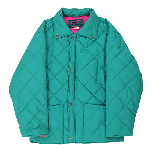 Vintage teal Magic Line Fila Puffer - mens x-large