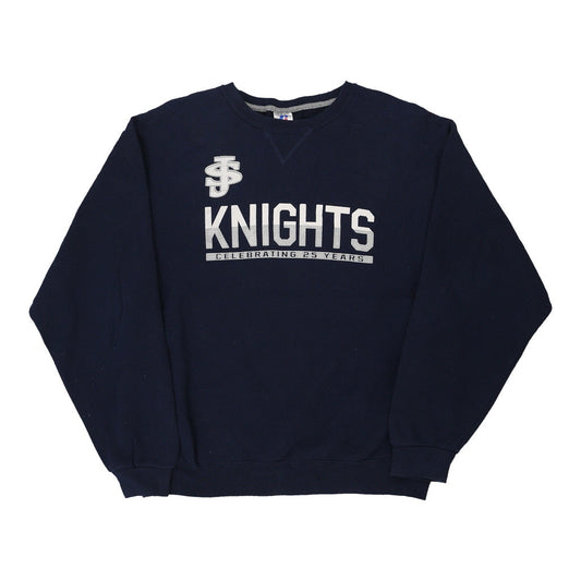Vintage navy Knights Russell Athletic Sweatshirt - mens large