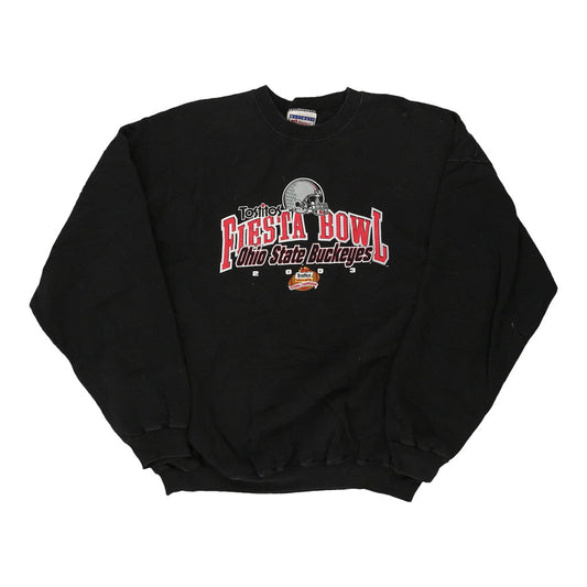Vintage black Ohio State Buckeyes Hanes Sweatshirt - mens x-large