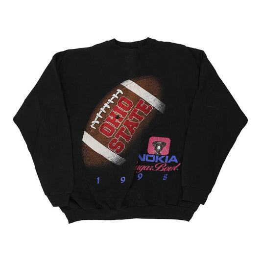 Vintage black Ohio State Buckeyes Unbranded Sweatshirt - mens large