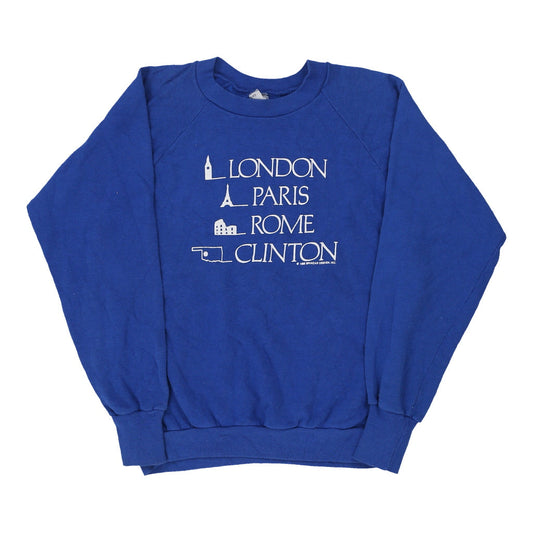 Vintage blue Unbranded Sweatshirt - womens large