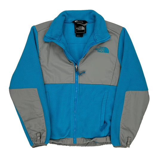 Age 10-12 The North Face Fleece Jacket - Large Blue Polyester