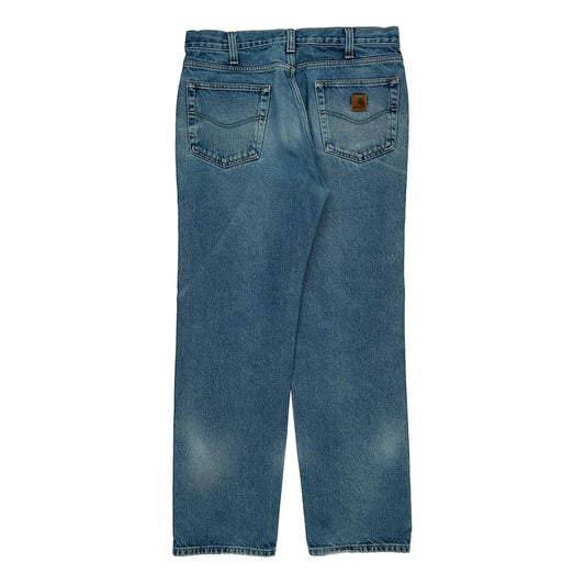 Carhartt Jeans - 34W 32L Blue Cotton