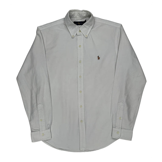 Vintage Ralph Lauren Shirt - Medium White Cotton