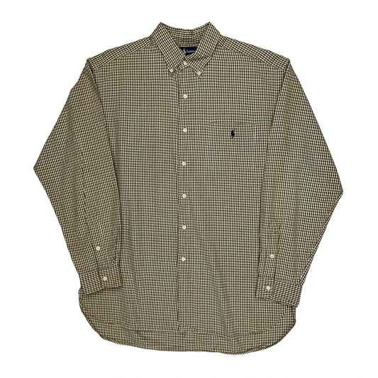 Mcmeel Ralph Lauren Checked Shirt - Large Multicoloured Cotton