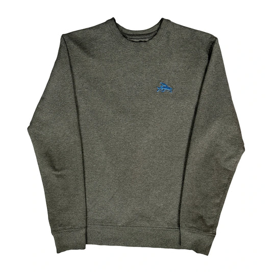 Uprisal Crew Patagonia Sweatshirt - Medium Grey Cotton Blend