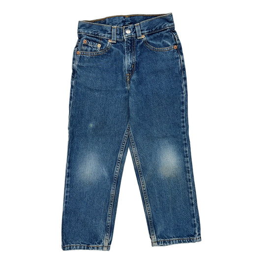 Age 7 Levis Jeans - Small Blue Cotton