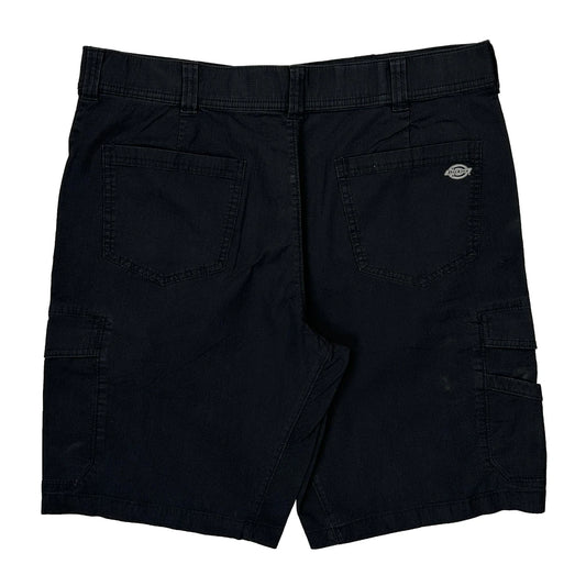 Dickies Cargo Shorts - 36W 10L Black Cotton