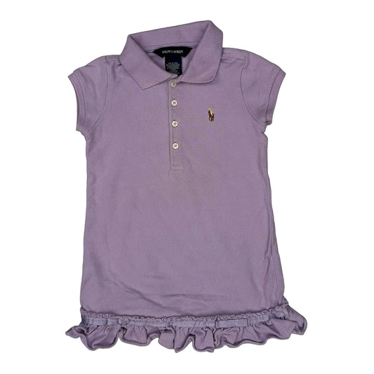 Age 2-3 Ralph Lauren Dress - XS Purple Cotton