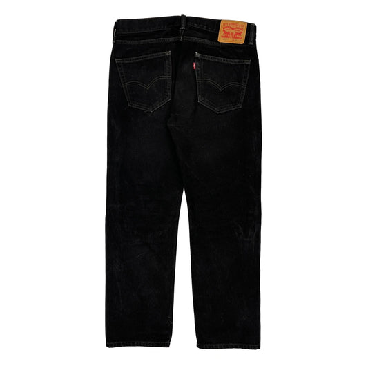 Levis Jeans - 36W 29L Black Cotton