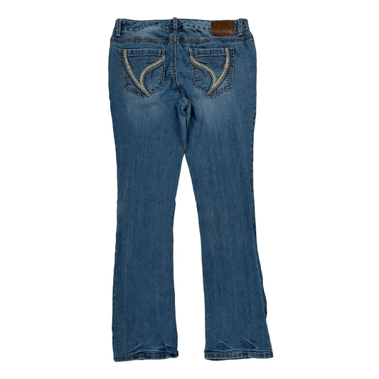 Ariya Jeans - 32W UK 10 Blue Cotton Blend