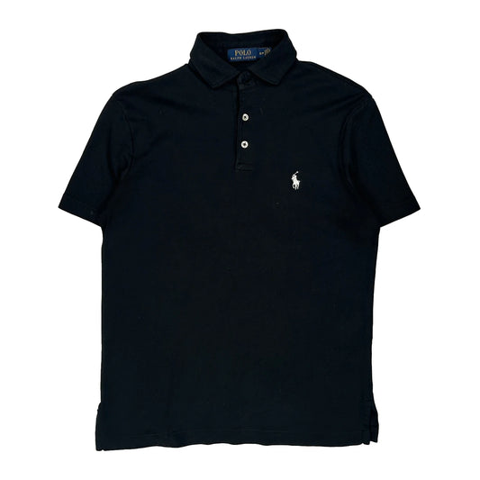 Polo By Ralph Lauren Polo Shirt - Small Black Cotton