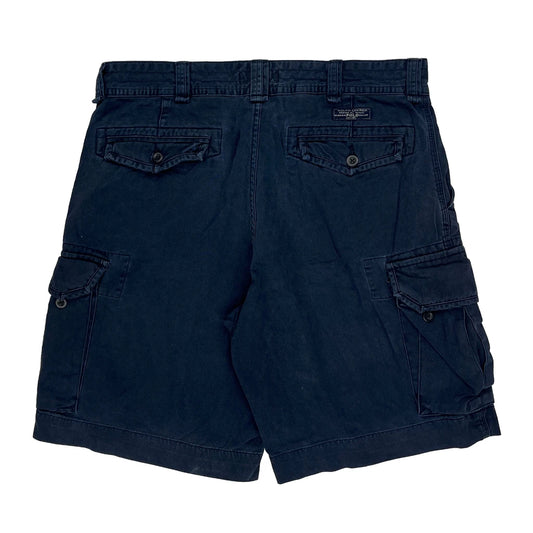 Polo By Ralph Lauren Cargo Shorts - 36W 9L Navy Cotton