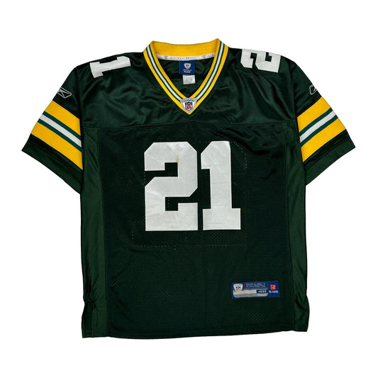 Vintage Green Bay Packers Reebok Nfl Jersey - XL Green Polyester