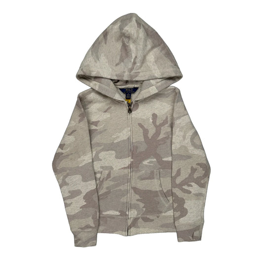 Age 8-10 Polo By Ralph Lauren Camo Hoodie - Medium Camo Cotton
