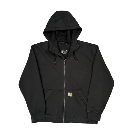Vintage Carhartt Hoodie - Large Black Cotton