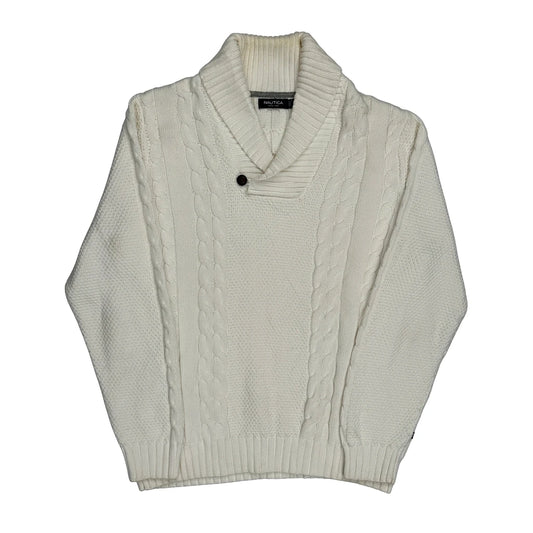 Nautica Jumper - Medium White Cotton