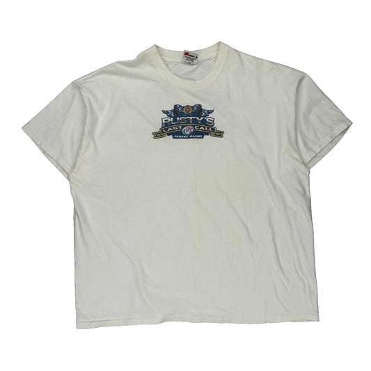 Penske Racing Chase Authentics Nascar T-Shirt - 2XL White Cotton