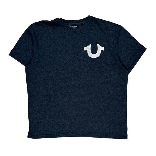 Loungewear True Religion T-Shirt - Large Navy Cotton Blend