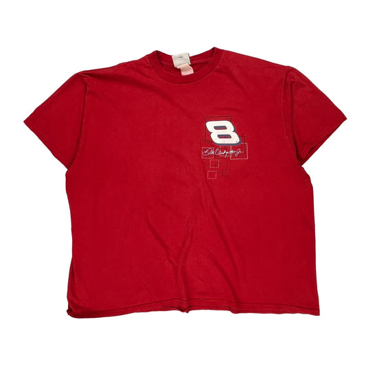 Dale Earnhardt Jr. Budweiser Winners Circle Nascar T-Shirt - 2XL Red Cotton