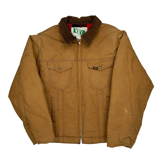 Key Jacket - XL Brown Cotton
