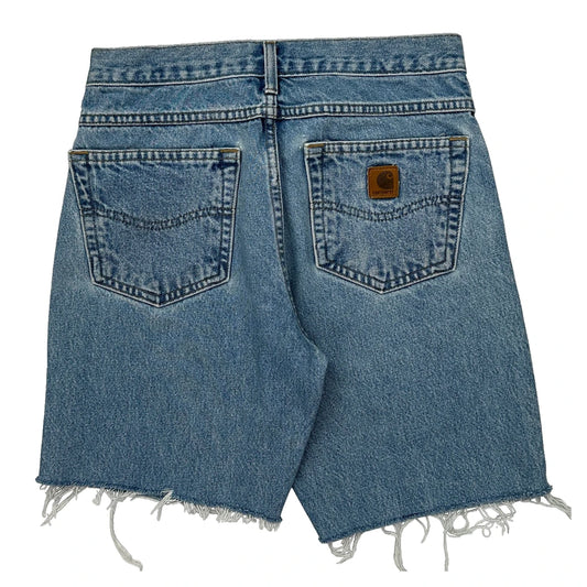 Carhartt Denim Shorts - 31W 10L Blue Cotton
