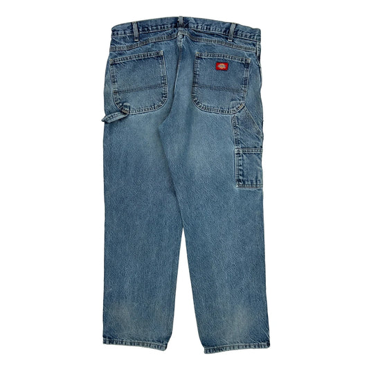 Dickies Carpenter Jeans - 36W 30L Blue Cotton