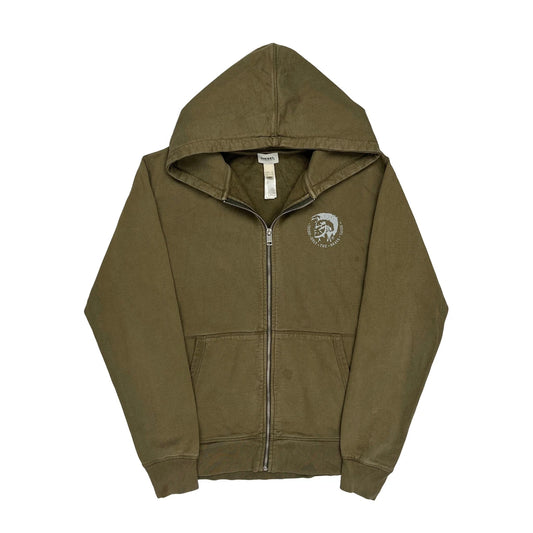 Diesel Hoodie - Medium Green Cotton Blend