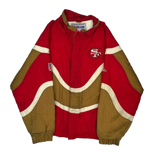 San Francisco 49Ers N.F.L. Pro Line Jacket - XL Red Nylon