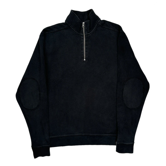 Carhartt 1/4 Zip - Large Black Cotton