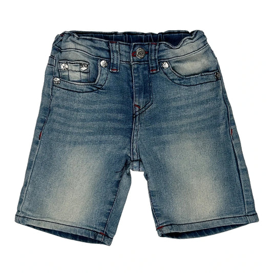 Age 5 True Religion Denim Shorts - Small Blue Denim