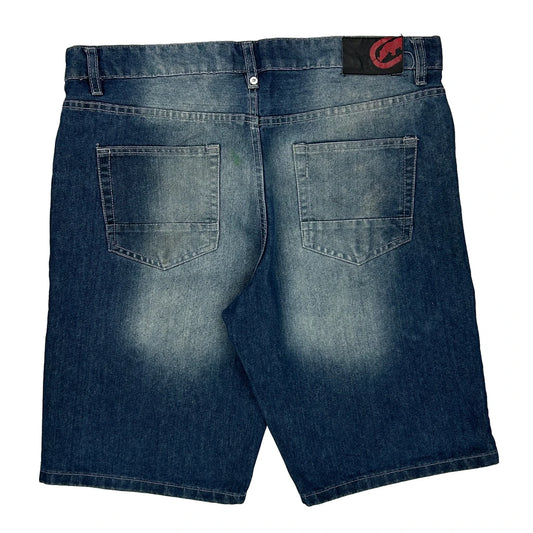 Ecko Unltd Denim Shorts - 34W 11L Blue Denim