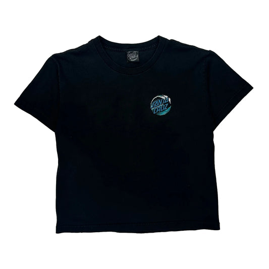 Santa Cruz T-Shirt - Medium Black Cotton