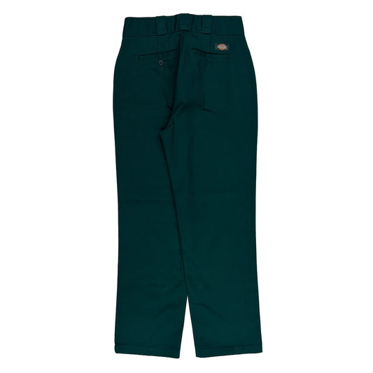 Dickies Trousers - 28W UK 8 Green Polyester Blend
