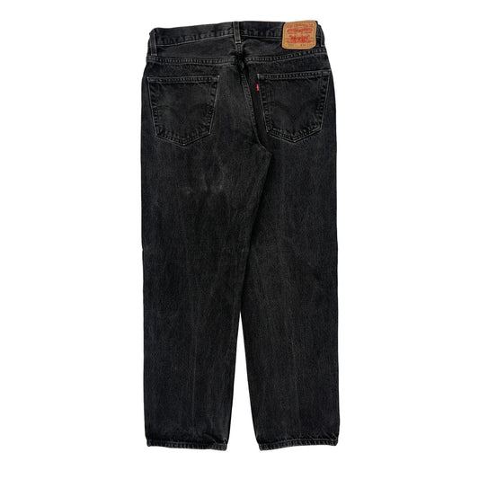Levis Jeans - 33W 31L Black Cotton