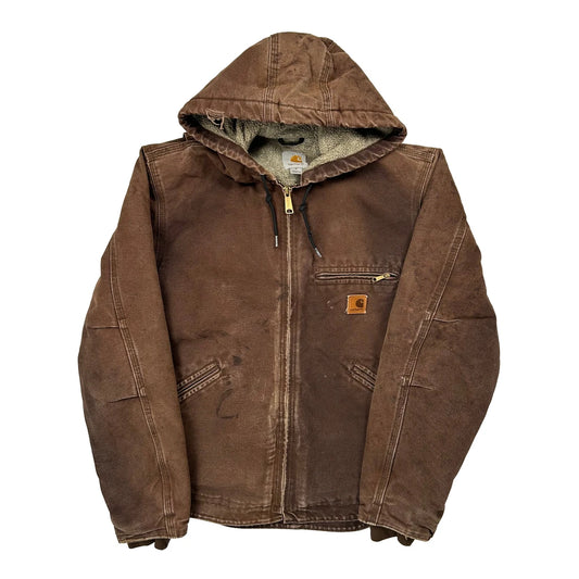 Vintage Carhartt Jacket - Small Brown Cotton