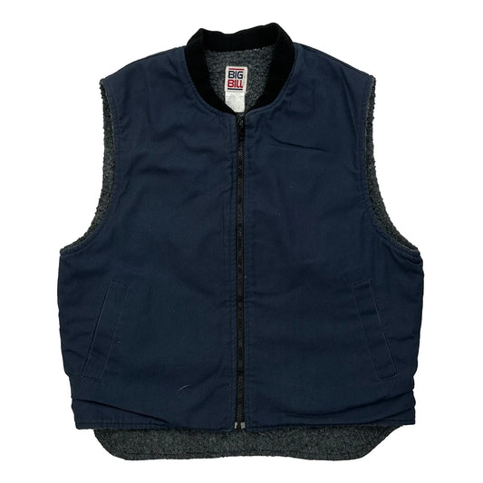 Big Bill Work Gilet - Large Blue Polyester