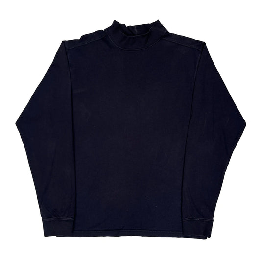 Carhartt Long Sleeve T-Shirt - Medium Black Cotton