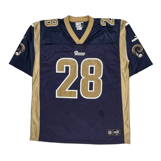 Rams Puma Football Jersey - XL Blue Polyester