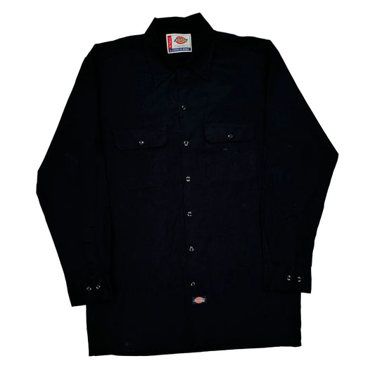 Dickies Shirt - Medium Black Cotton