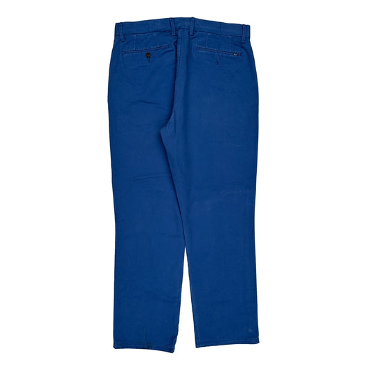 Polo By Ralph Lauren Chinos - 34W 31L Blue Cotton