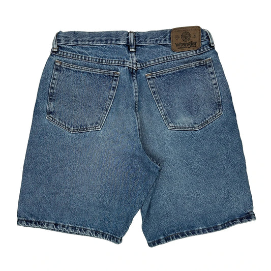 Wrangler Denim Shorts - 30W 9L Blue Denim