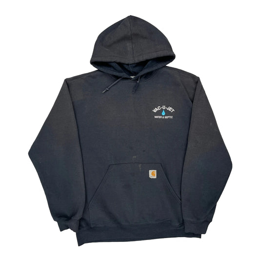 Carhartt Hoodie - XL Black Cotton Blend