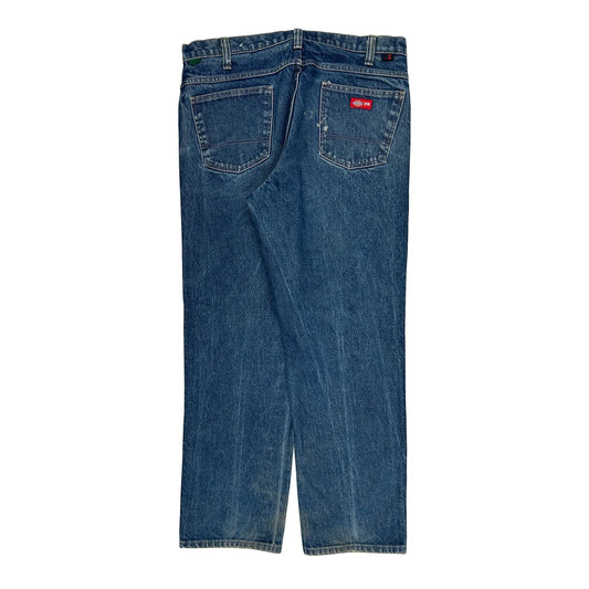 Dickies Jeans - 36W 32L Blue Cotton