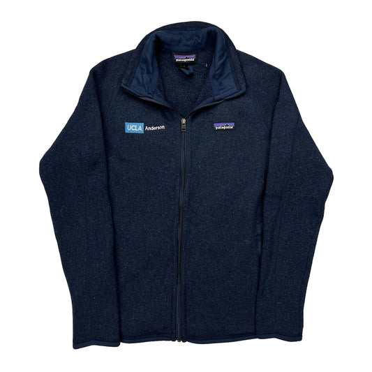 Ucla Anderson Patagonia Fleece Jacket - Small Navy Polyester