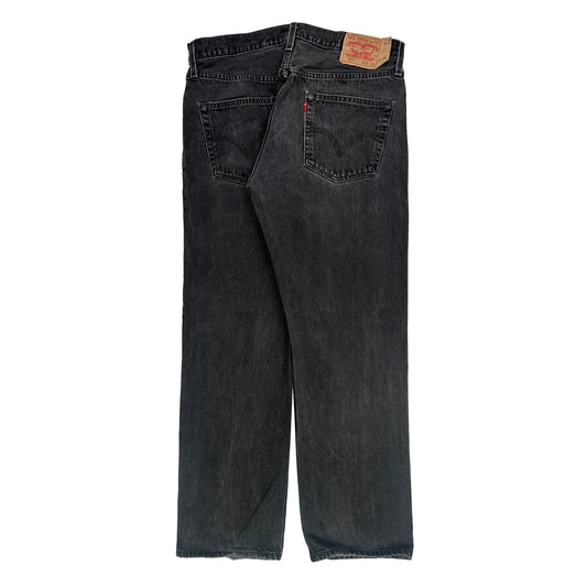501 Levis Jeans - 34W 30L Black Cotton
