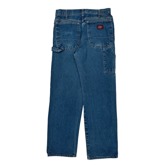Dickies Carpenter Jeans - 32W 30L Blue Cotton
