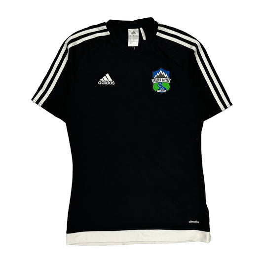 Fraser Valley Adidas Football Shirt - Small Black Polyester