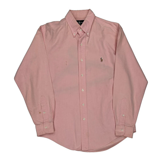 Ralph Lauren Shirt - Small Pink Cotton