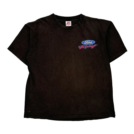 Ford Racing Wear One Single Stitch T-Shirt - Medium Black Cotton